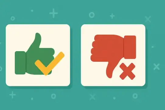 foto que representa las VENTAJAS E INCONVENIENTES